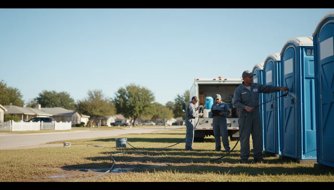 Long-Term Portable Toilet Rental in Lucien, OK near me